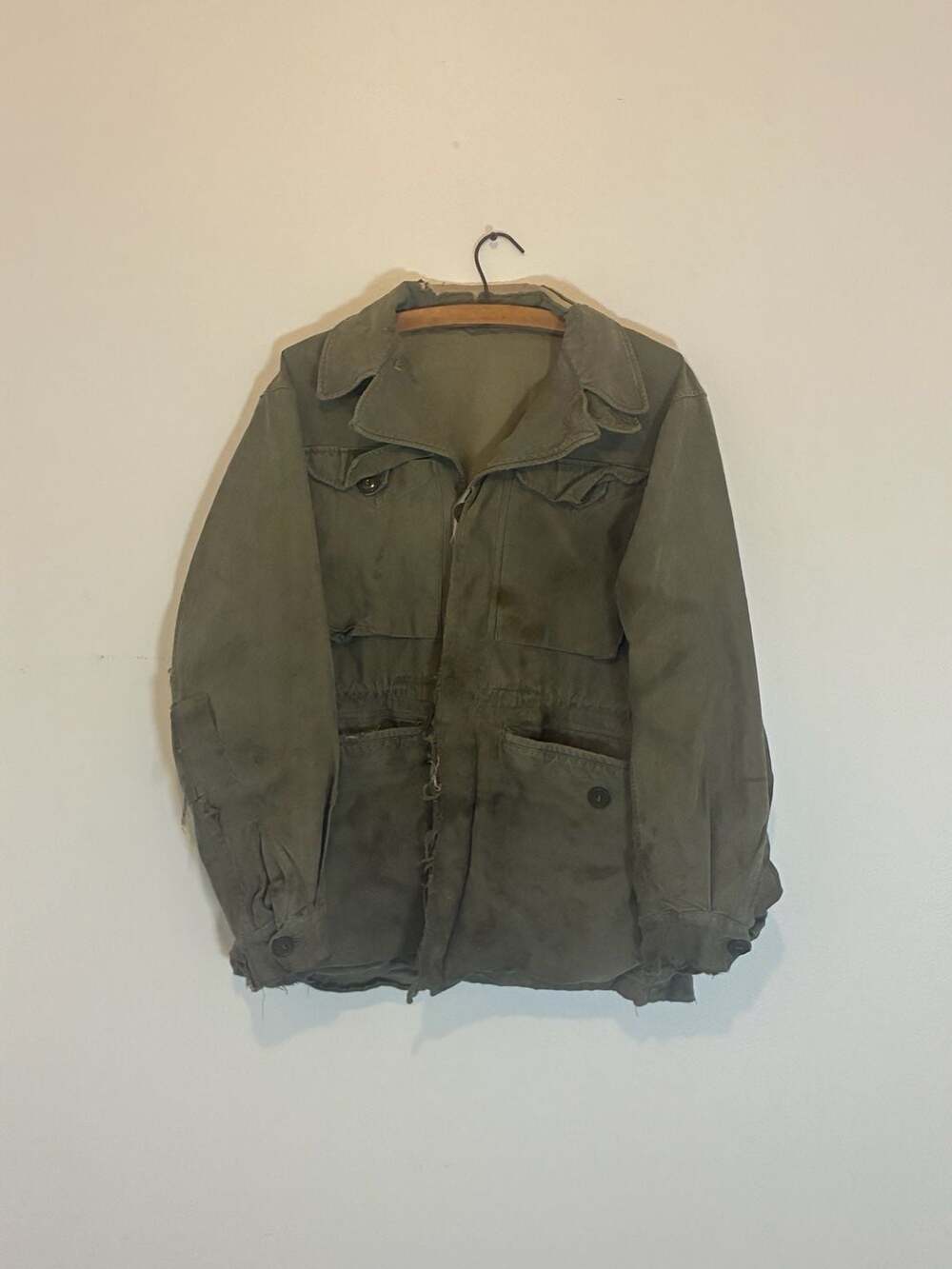 US Army Vintage M-1951 Field Jacket Korean War Olive Green